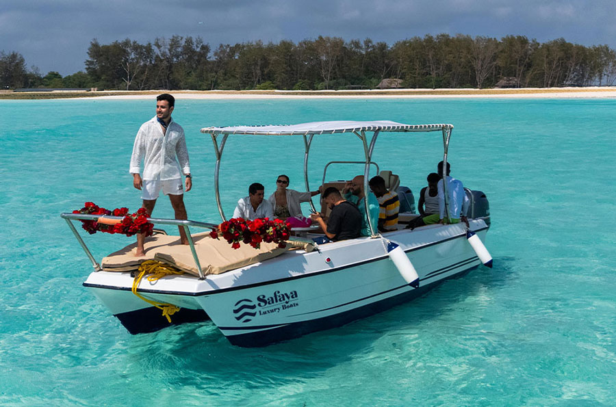 Private Mnemba Island boat trip